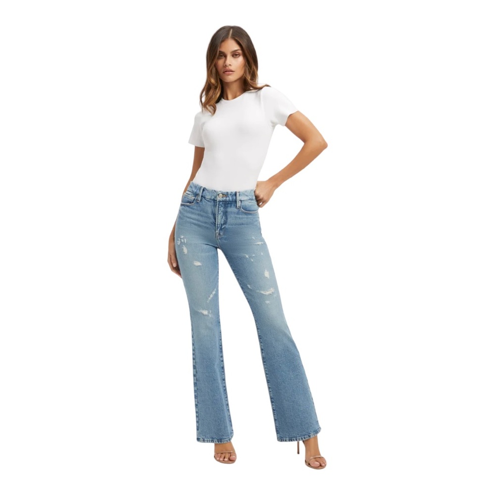 GOOD AMERICAN - Classic bootcut Jean Indigo 046 - Size 28